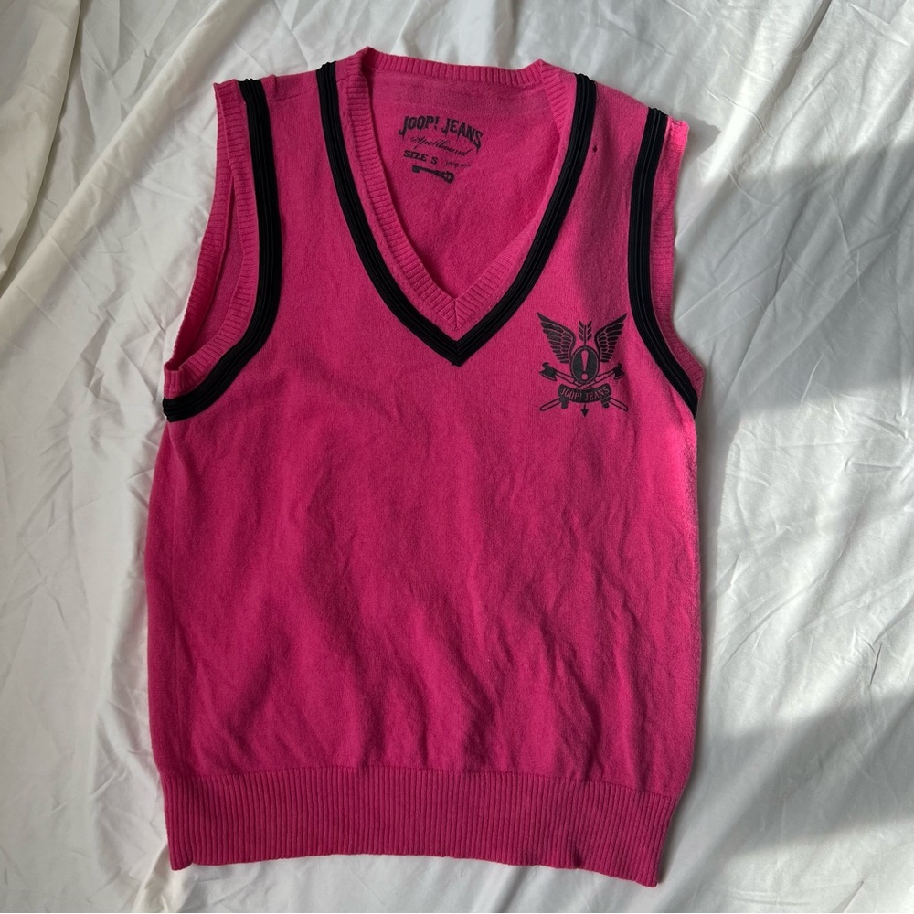 Joopi jeans sweater vest!